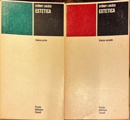 Estetica. Due volumi.