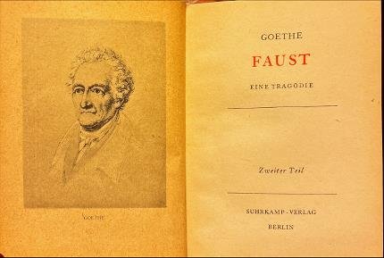 Faust eine tragodie.