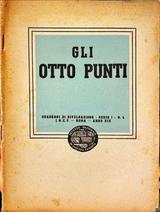 Gli otto punti.