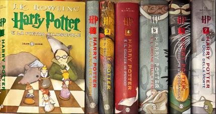 Harry Potter. Sette volumi, completo.