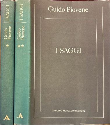 I saggi. Guido Piovene. Due volumi.