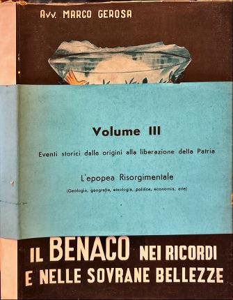Il Benaco. Volume terzo.