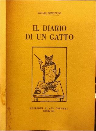 Il diario di un gatto.