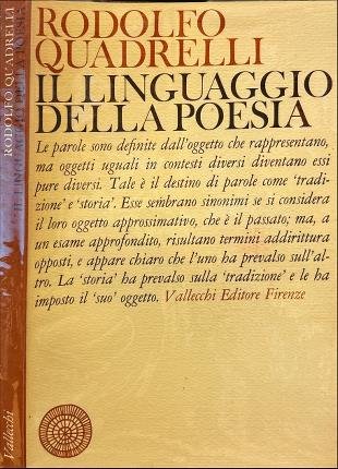 Il linguaggio della poesia.