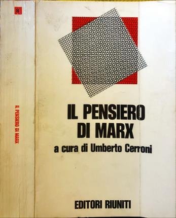 Il pensiero di Marx.