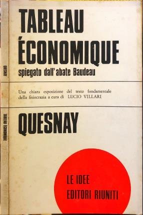 Il Tableau économique di Francois Quesnay, spiegato dallabate Nicolas Baudeau.
