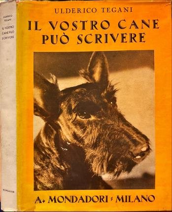 Il vostro cane può scrivere.