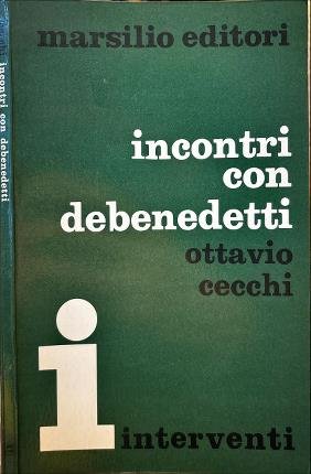 Incontri con Debenedetti.