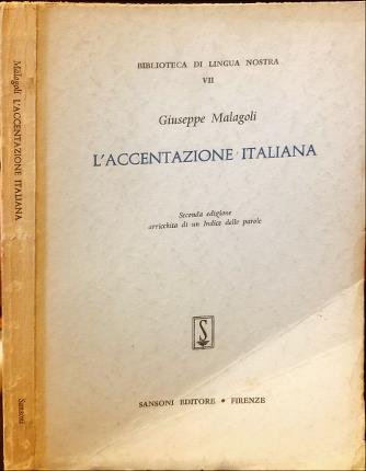 L’accentazione italiana.