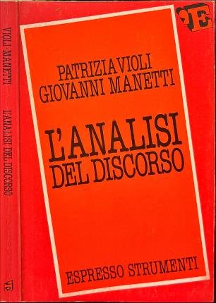 L'analisi del discorso.