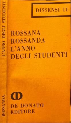 L'anno degli studenti.