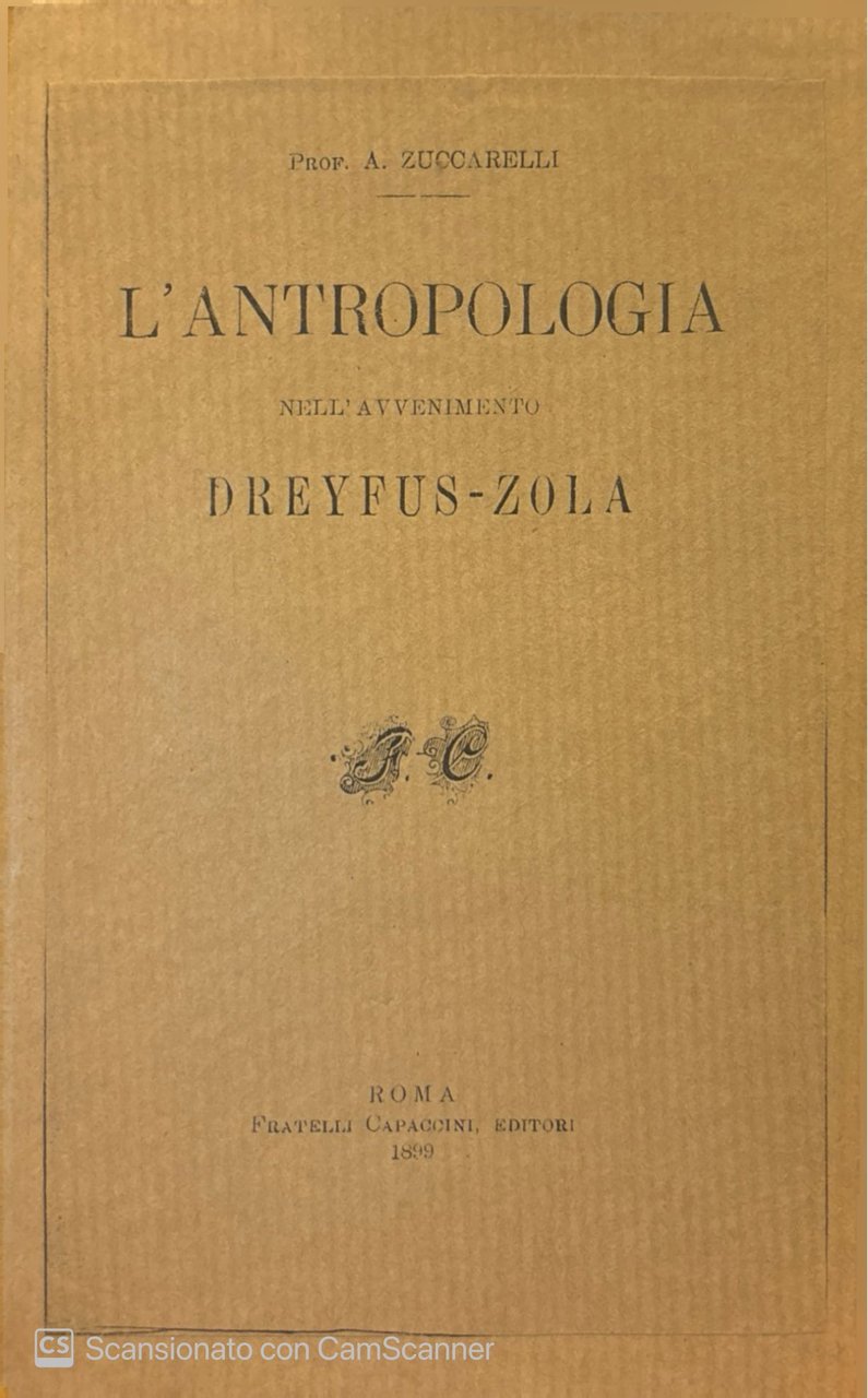 L'Antropologia. | Immagine principale