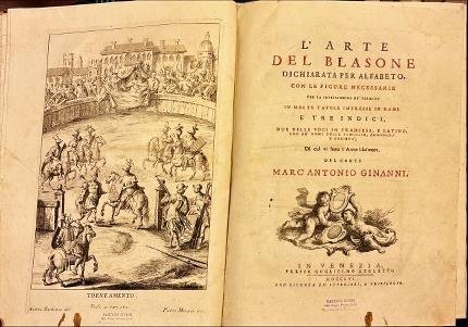 L'Arte del Blasone dichiarata per alfabeto con le figure necessarie.