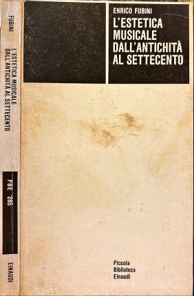 L'estetica musicale dall'antichità al settecento.