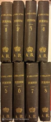 L'Orlando furioso. Otto volumi. | Immagine principale