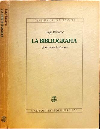 La bibliografia.