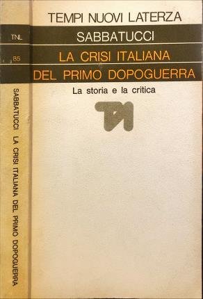 La crisi italiana del primo dopoguerra.