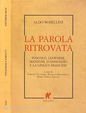 La parola ritrovata. | Immagine principale