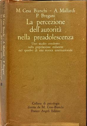 La percezione dell' autorità nella preadolescenza.