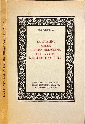 La stampa nella riviera bresciana del Garda nei secoli XV …