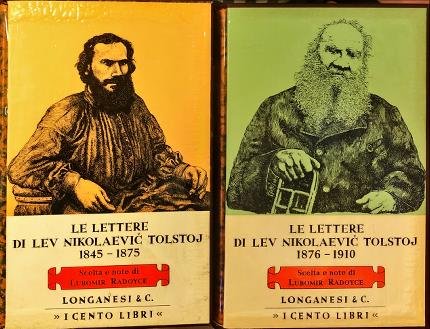 Le lettere di Lev Nikolaevic Tolstoj. Due volumi.