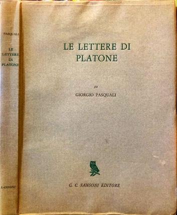 Le lettere di Platone.