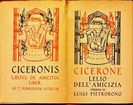 Lelio dell'amicizia versione di Luigi Pietrobono.