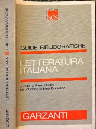 Letteratura italiana. | Immagine principale