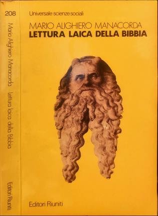 Lettura laica della Bibbia.