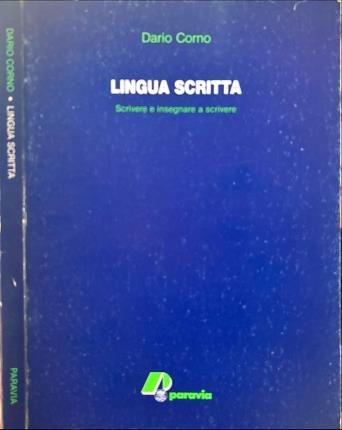 Lingua scritta.
