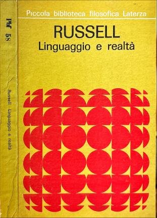 Linguaggio e realtà.