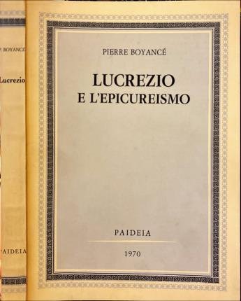 Lucrezio e l'Epicureismo.