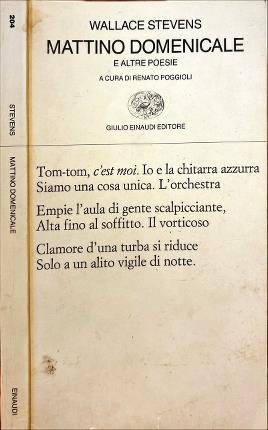 Mattino domenicale e altre poesie.