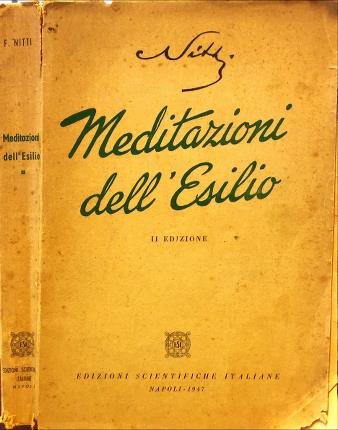 Meditazioni dellesilio. II edizione.