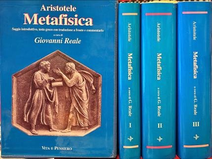 Metafisica. Saggio introduttivo, testo greco con traduzione a fronte e …