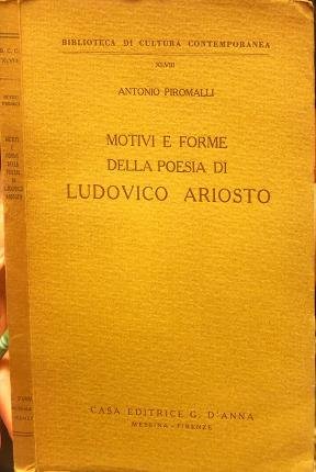 Motivi e forme della poesia di Ludovico Ariosto.