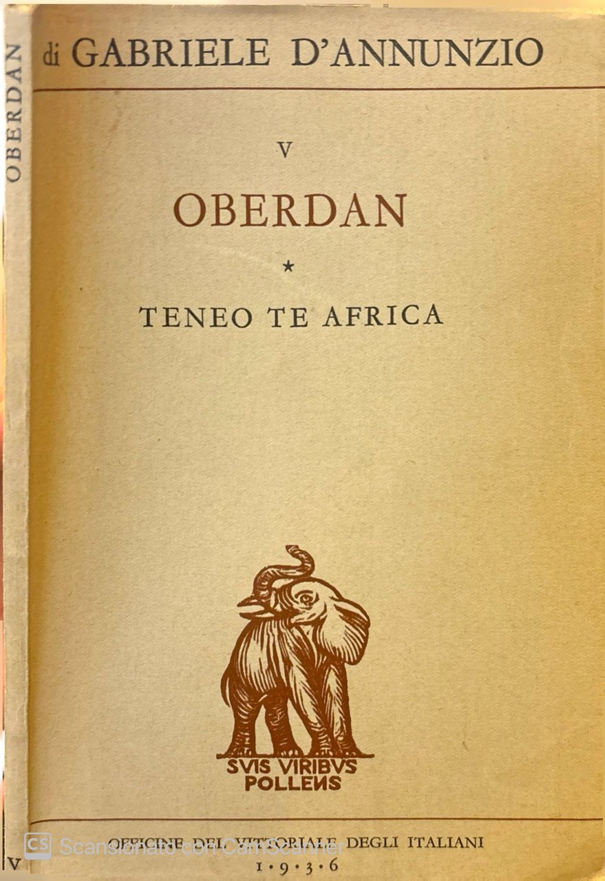 Oberdan. Teneo te Africa. | Immagine principale