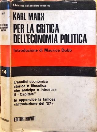 Per la critica delleconomia politica.