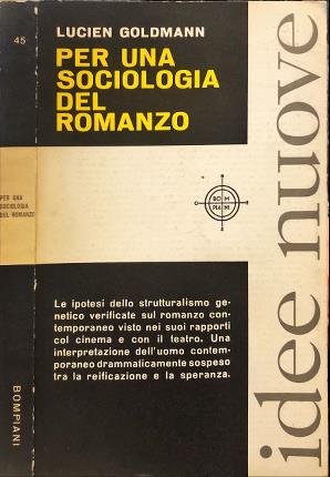 Per una sociologia del romanzo.