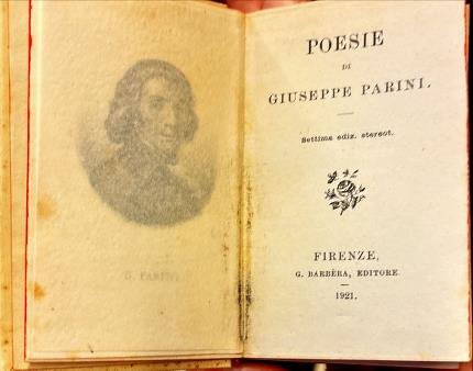 Poesie di Giuseppe Parini.