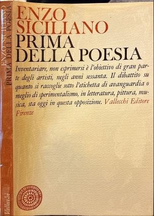 Prima della poesia.