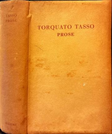 Prose. Torquato Tasso.