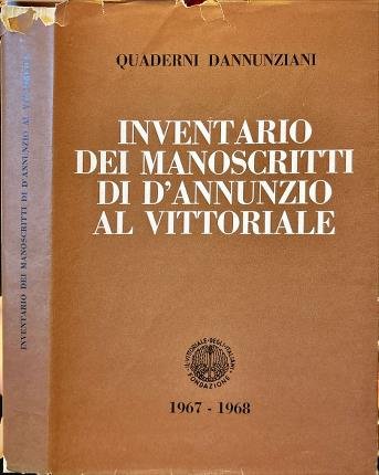 Quaderni Dannunziani XXXVI-XXXVII.