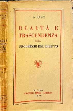 Realtà e trascendenza nel progresso del diritto.