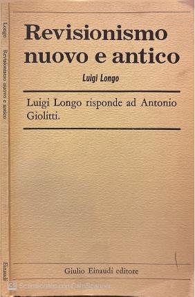 Revisionismo nuovo e antico. | Immagine principale