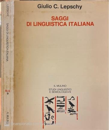 Saggi di linguistica italiana. | Immagine principale