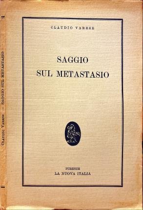 Saggio sul Metastasio.