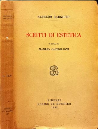 Scritti di estetica. | Immagine principale