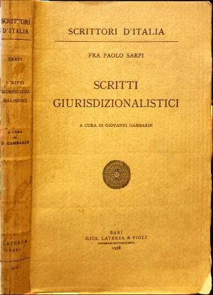 Scritti giurisdizionalistici.