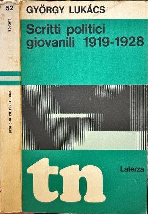 Scritti politici giovanili 1919-1928.